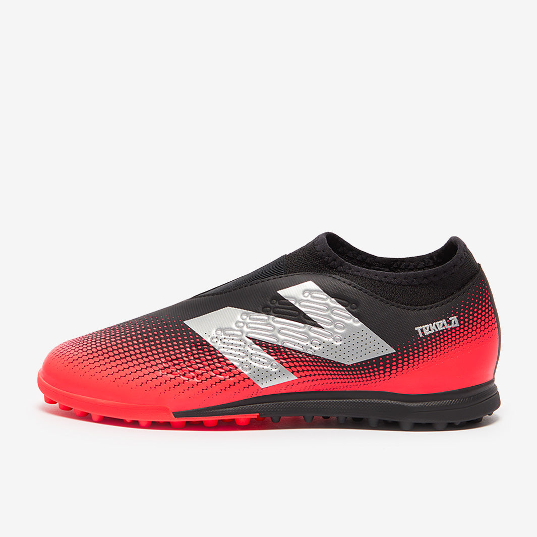 New Balance Kids Tekela V4+ Magique TF - Black/Energy Red/Hi