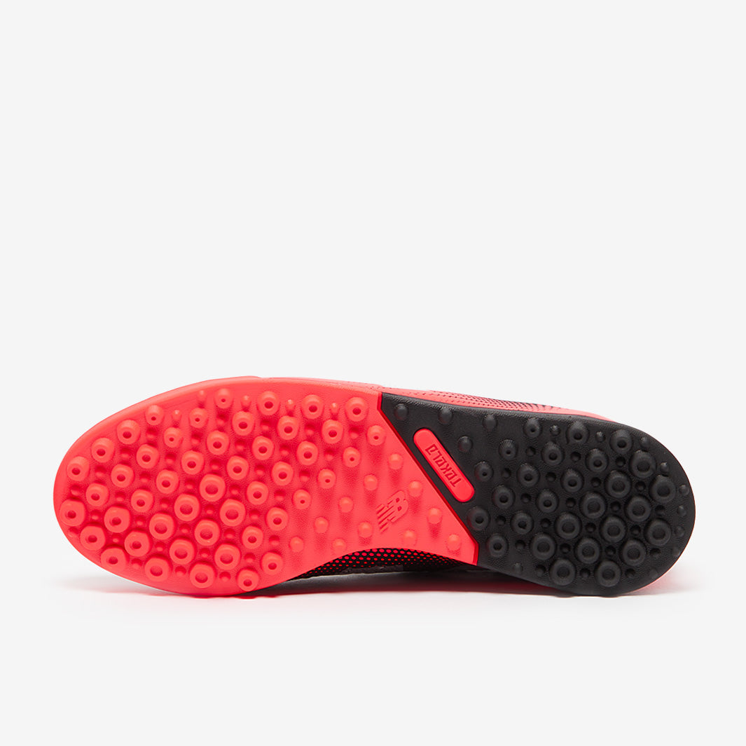 New Balance Kids Tekela V4+ Magique TF - Black/Energy Red/Hi