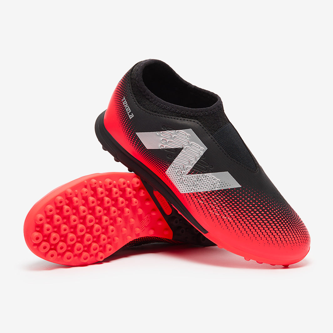 New Balance Kids Tekela V4+ Magique TF - Black/Energy Red/Hi