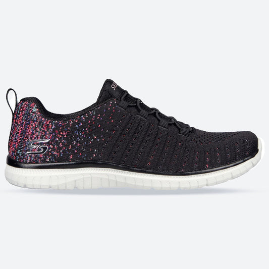 Women's Wide Fit Skechers 104411 Virtue Slip On Shoes