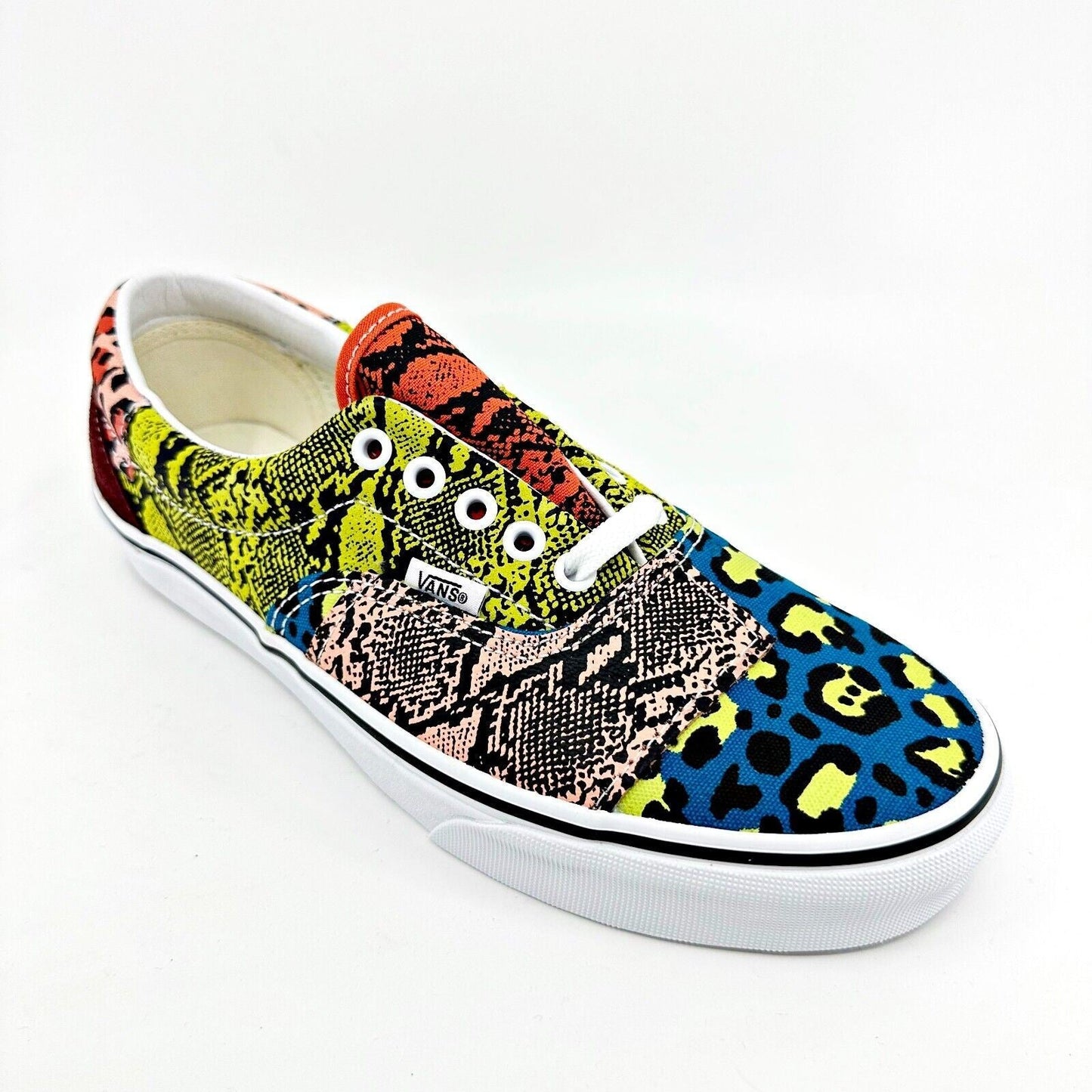Vans Era Patchwork Leopard Snake Multicolor Womens Casual Shoes