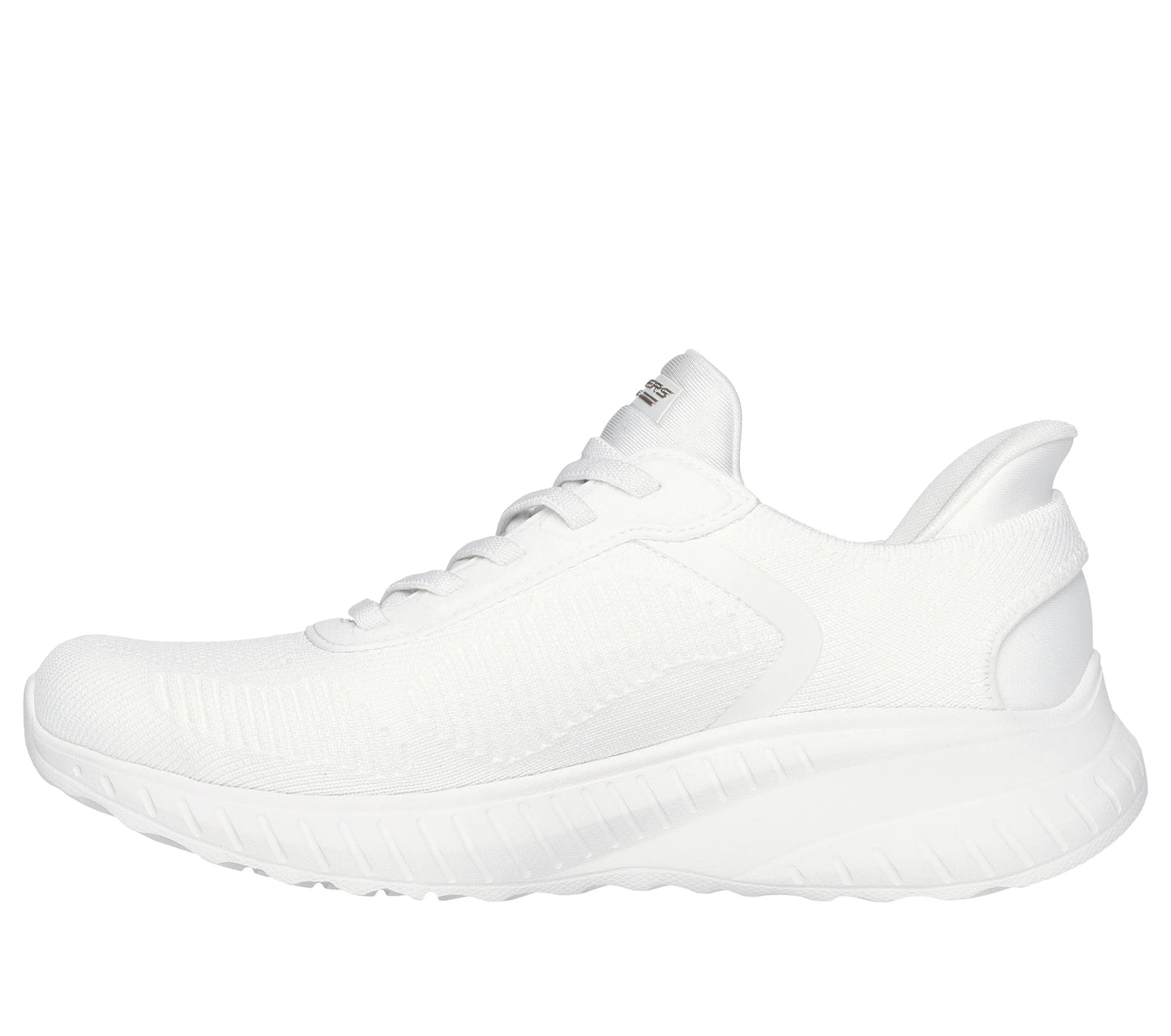 Women's Wide Fit Skechers 117497W Slip-ins Sport Squad Chaos Trainers