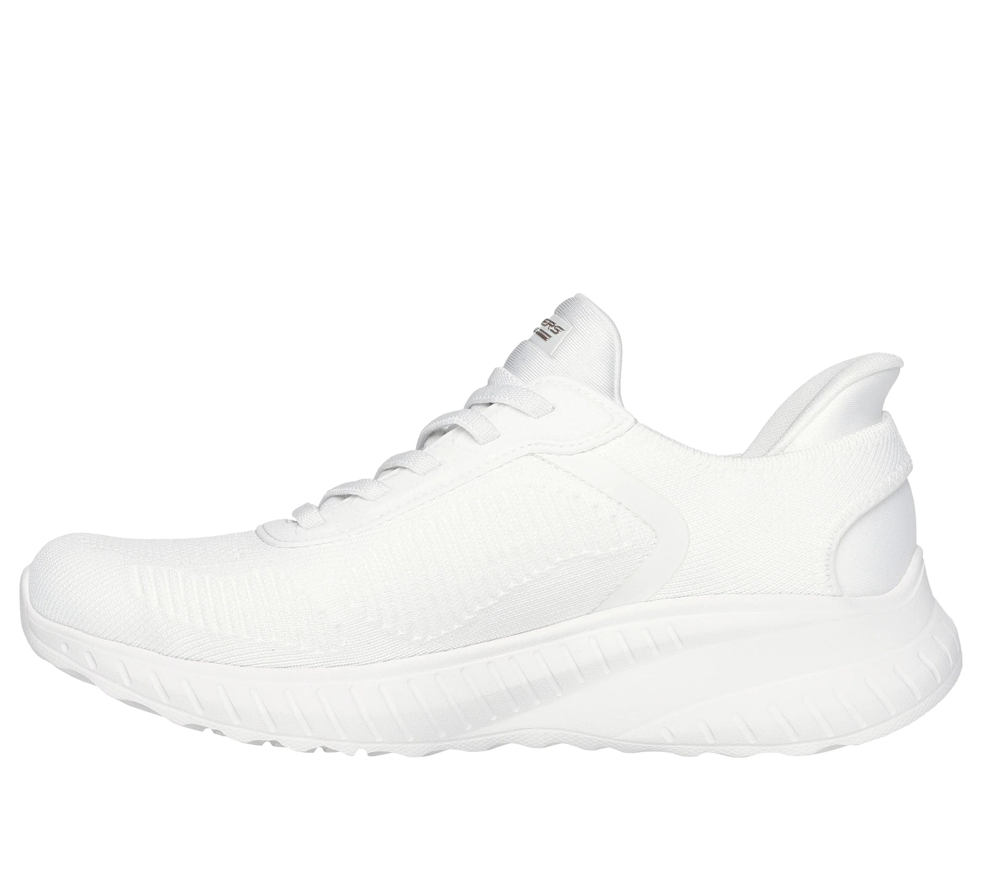 Women's Wide Fit Skechers 117497W Slip-ins Sport Squad Chaos Trainers