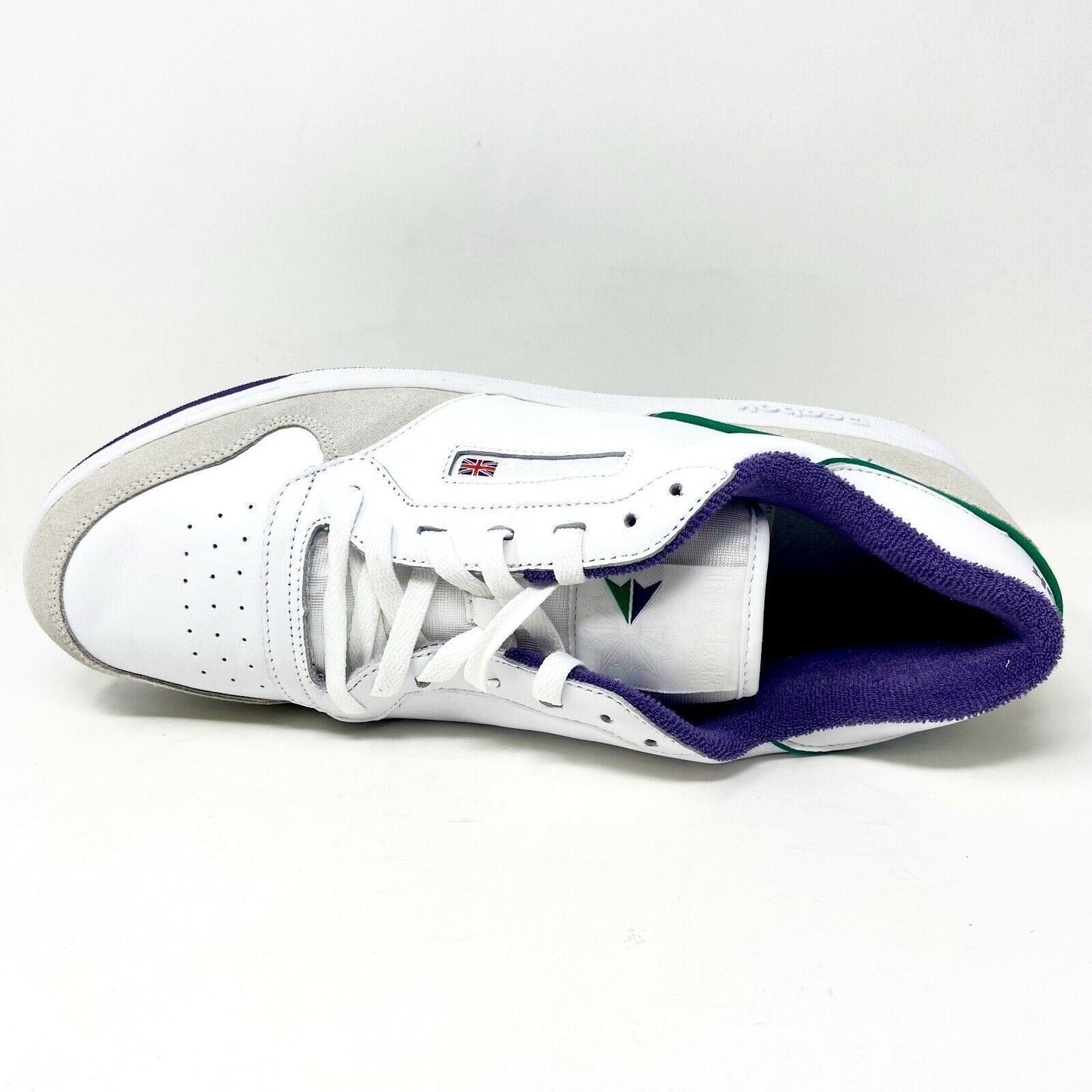 Reebok Act 300 MU Chalk White Purple Mens Size 13 Retro Trainer EF3777
