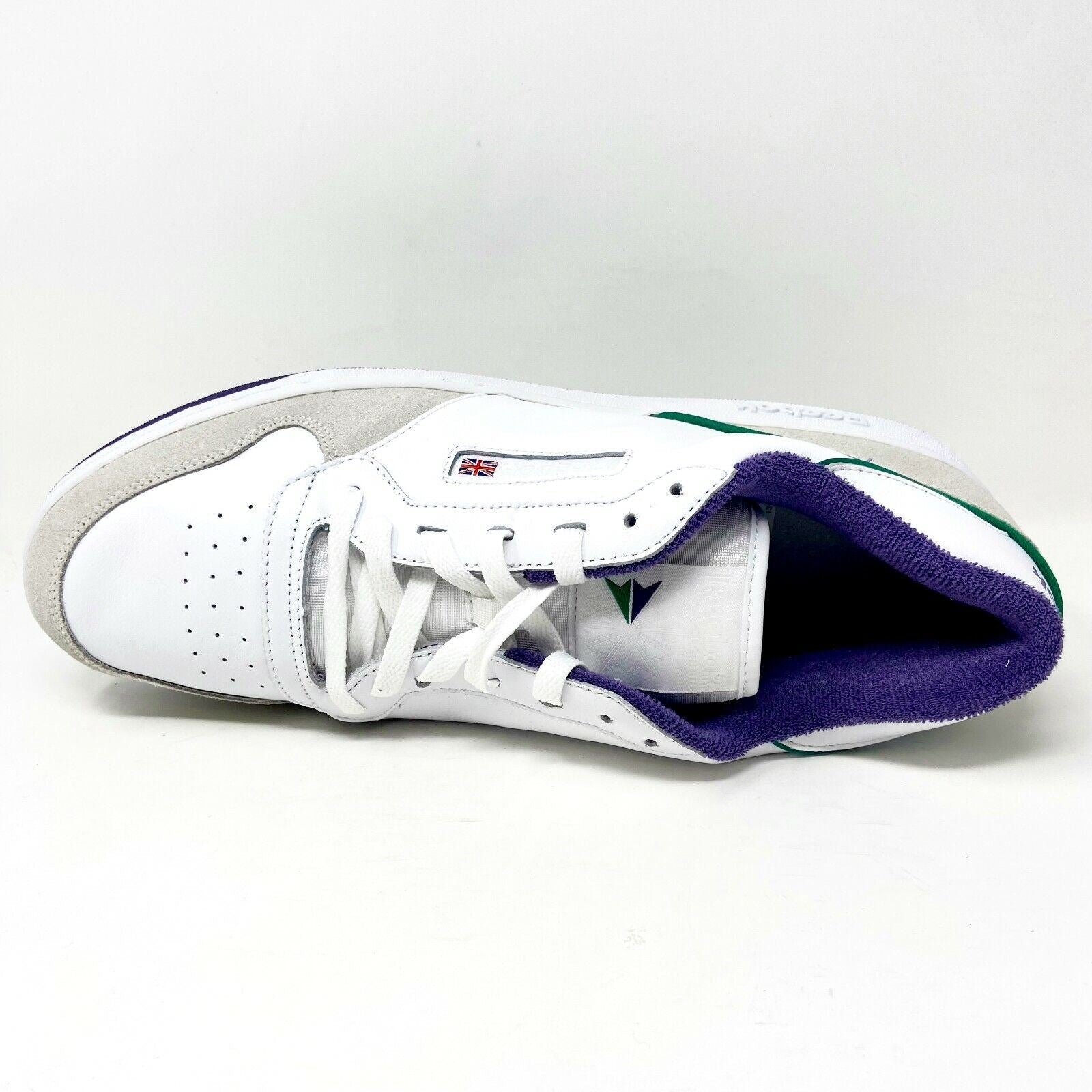 Reebok Act 300 MU Chalk White Purple Mens Size 13 Retro Trainer EF3777
