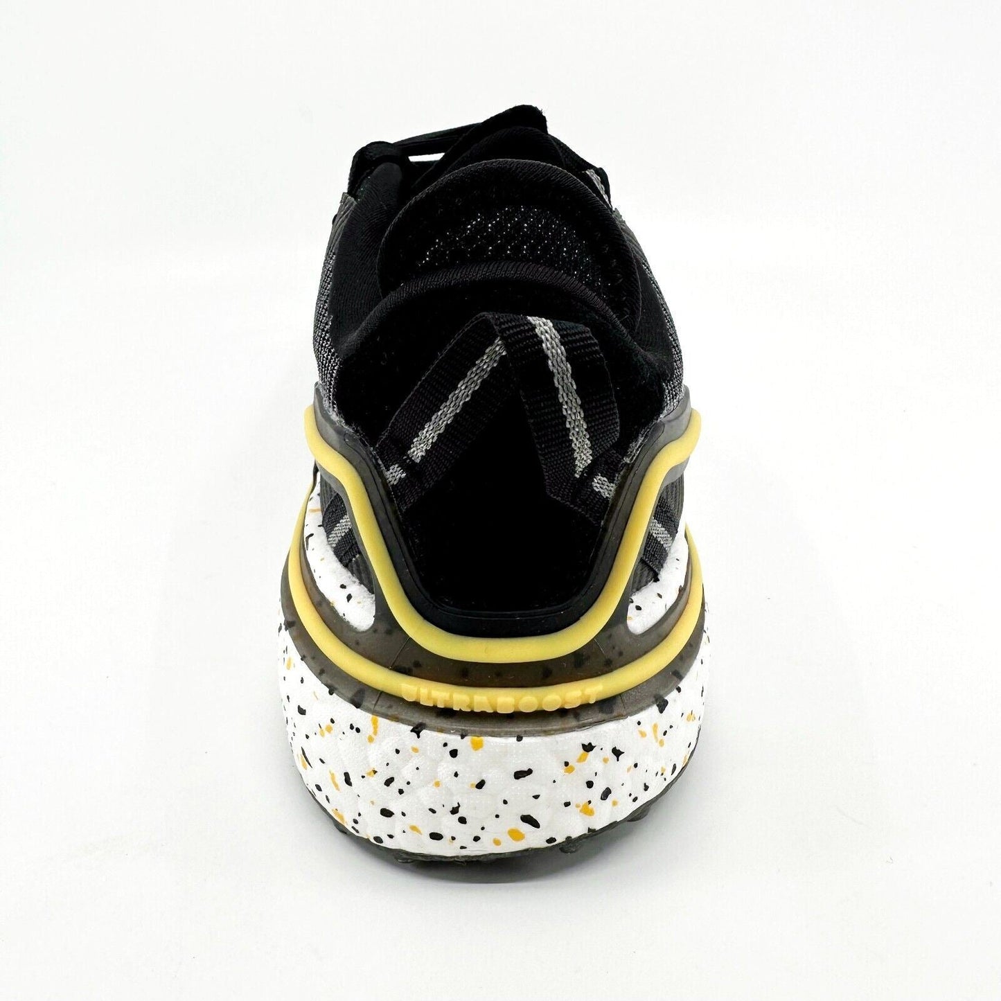 Adidas Solarthon Boost Black Gold Mens Spikeless Golf Shoes FZ1024