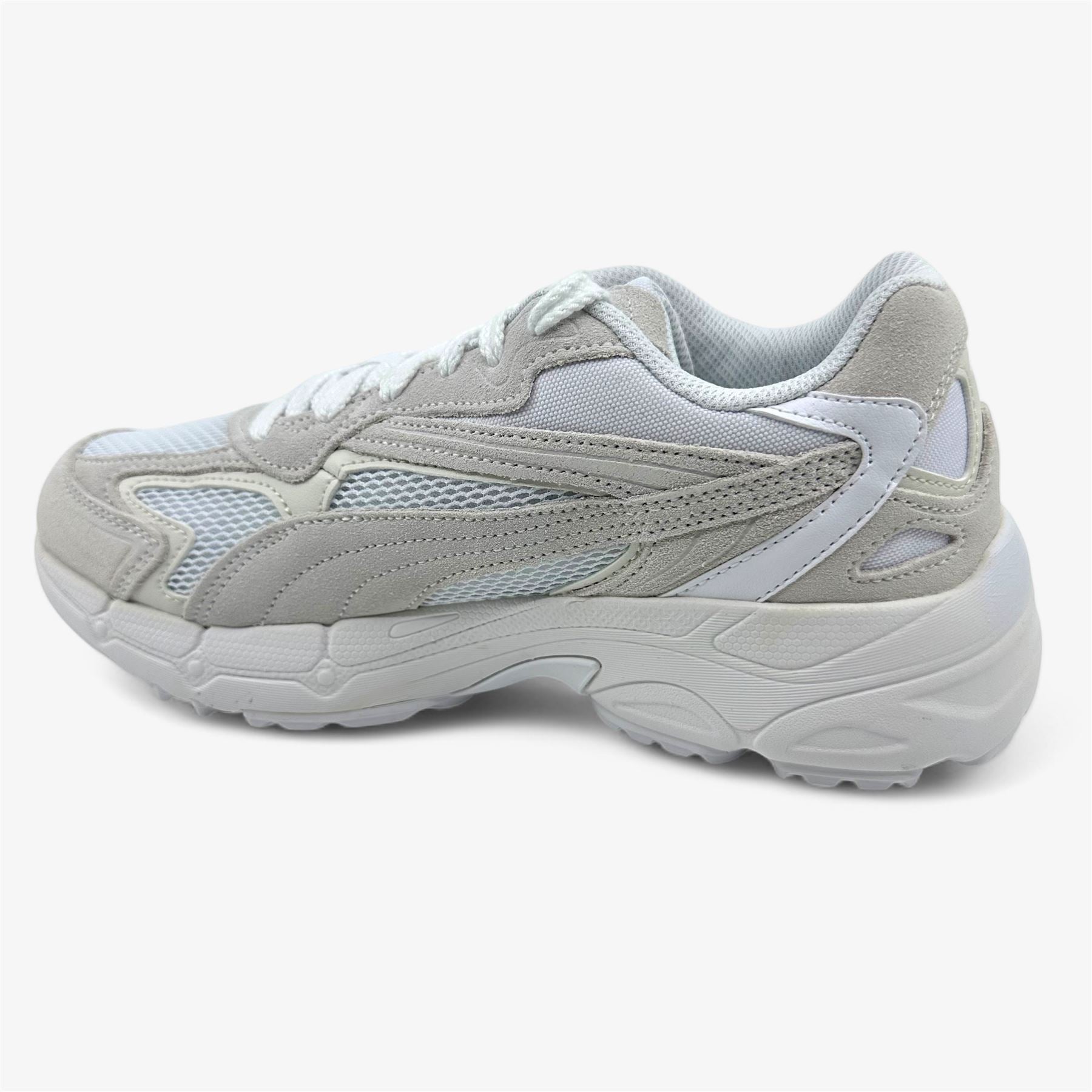 PUMA Teveris G White Mens Spikeless Golf Shoes