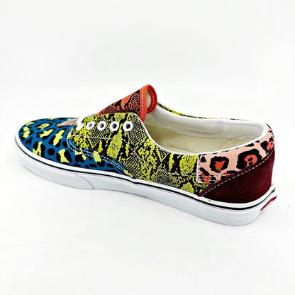 Vans Era Patchwork Leopard Snake Multicolor Womens Casual Shoes