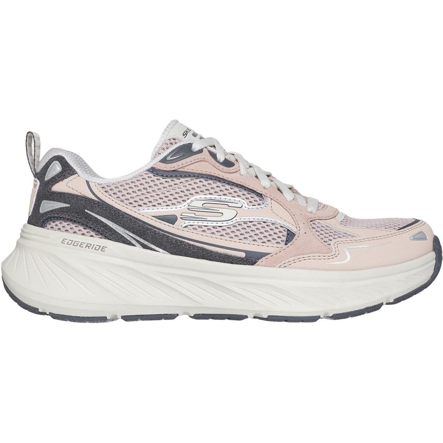 Women's Wide Fit Skechers 150493 Edgeride Trainers