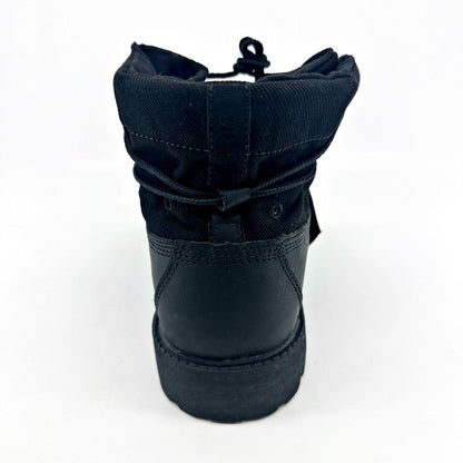 Timberland 6 In Roll Top Waterproof Convesso Black Kids Junior Boots 22960