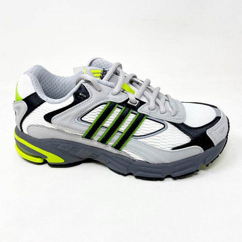 Adidas Reponse CL Neon Gray Black Solar Lime Womens Size 6 Sneakers FX7724