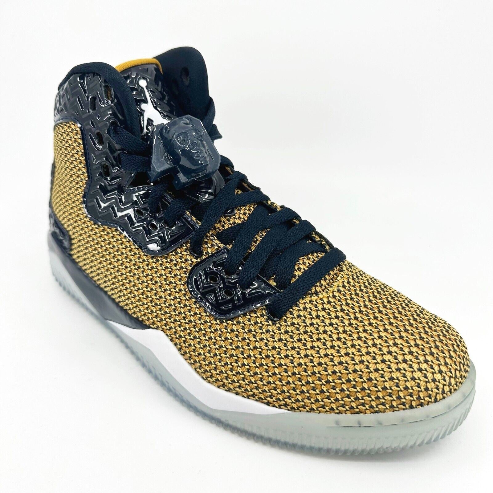 Jordan Spike Forty Gold Leaf White Midnight Navy Mens Sneakers 819952 706