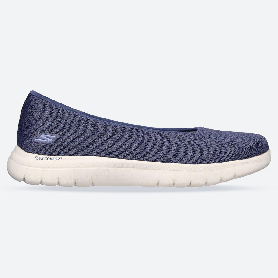 Women's Wide Fit Skechers 136530 On The Go Flex Cherished Shoes