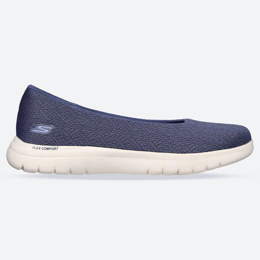 Women's Wide Fit Skechers 136530 On The Go Flex Cherished Shoes