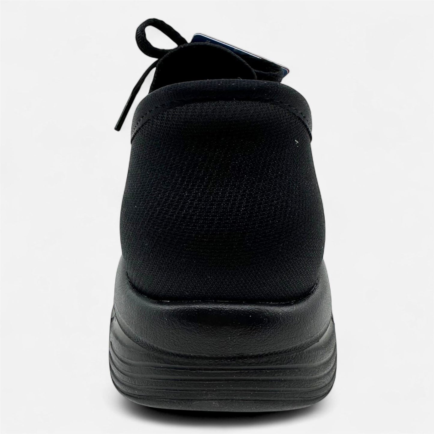 Skechers Graceful First Blush Black Womens Wide Casual Slip Ins Sneaker