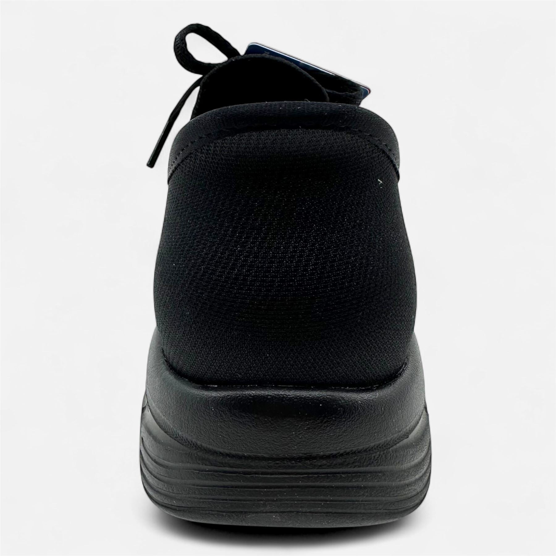 Skechers Graceful First Blush Black Womens Wide Casual Slip Ins Sneaker