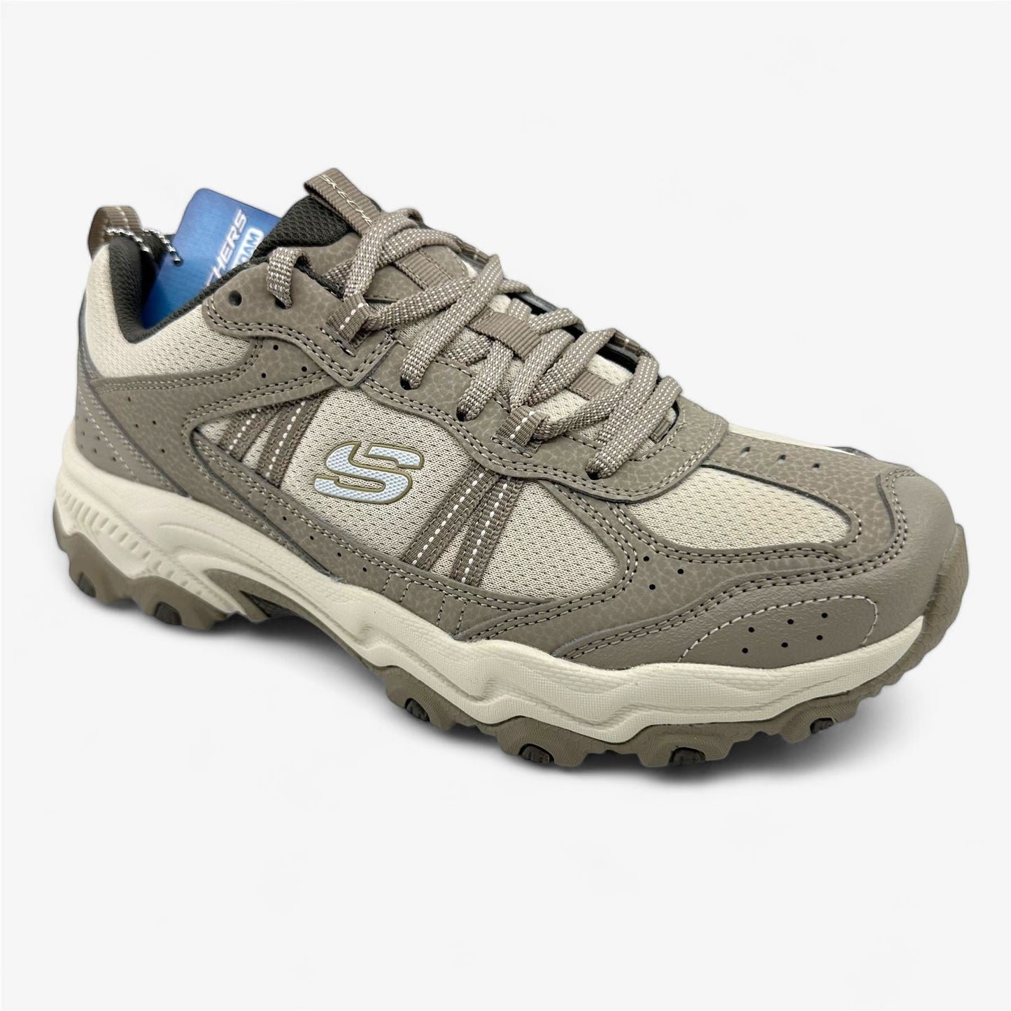 Skechers Stamina AT Natural Taupe Womens Athletic Sneaker