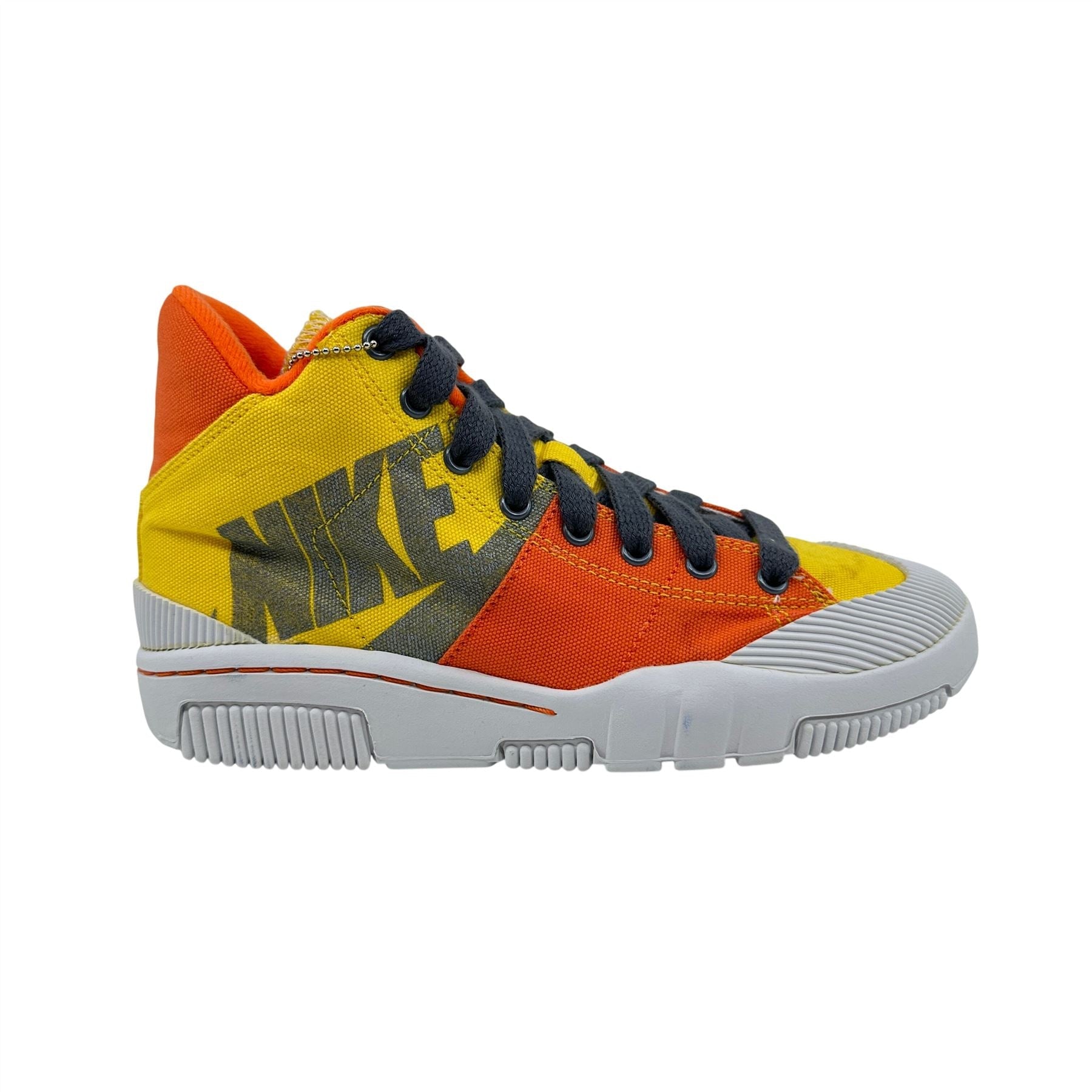 Nike Outbreak High Yellow Orange Womens Athletic Sneaker