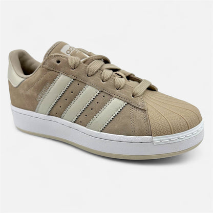 Adidas Superstar XLG Wonder Beige White Womens Athletic Sneaker