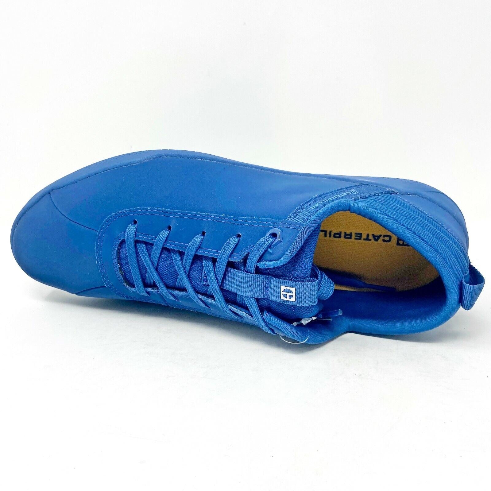 Caterpillar CAT Hex Blue Nubuck Mens Size 10 Casual Sneakers P724081