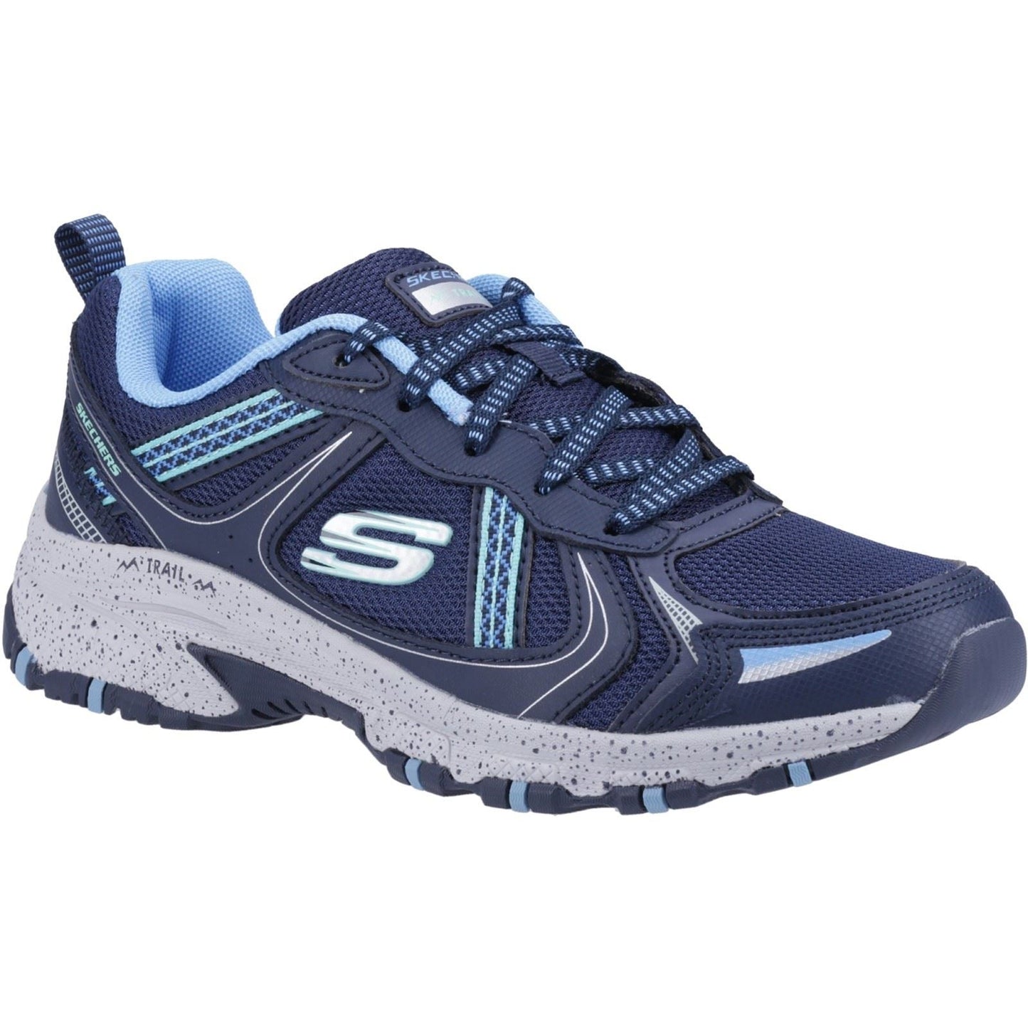 Women's Wide Fit Skechers 149820 Hillcrest Vast Adventure Trainers - Navy/Blue