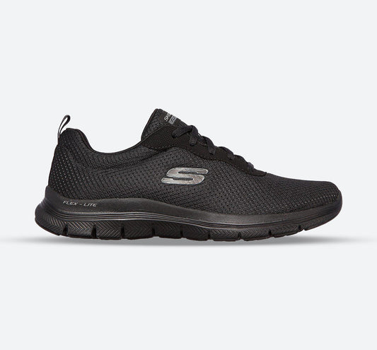 Womens Wide Fit Skechers Flex Appeal 4.0 149303 Brilliant Walking Trainers