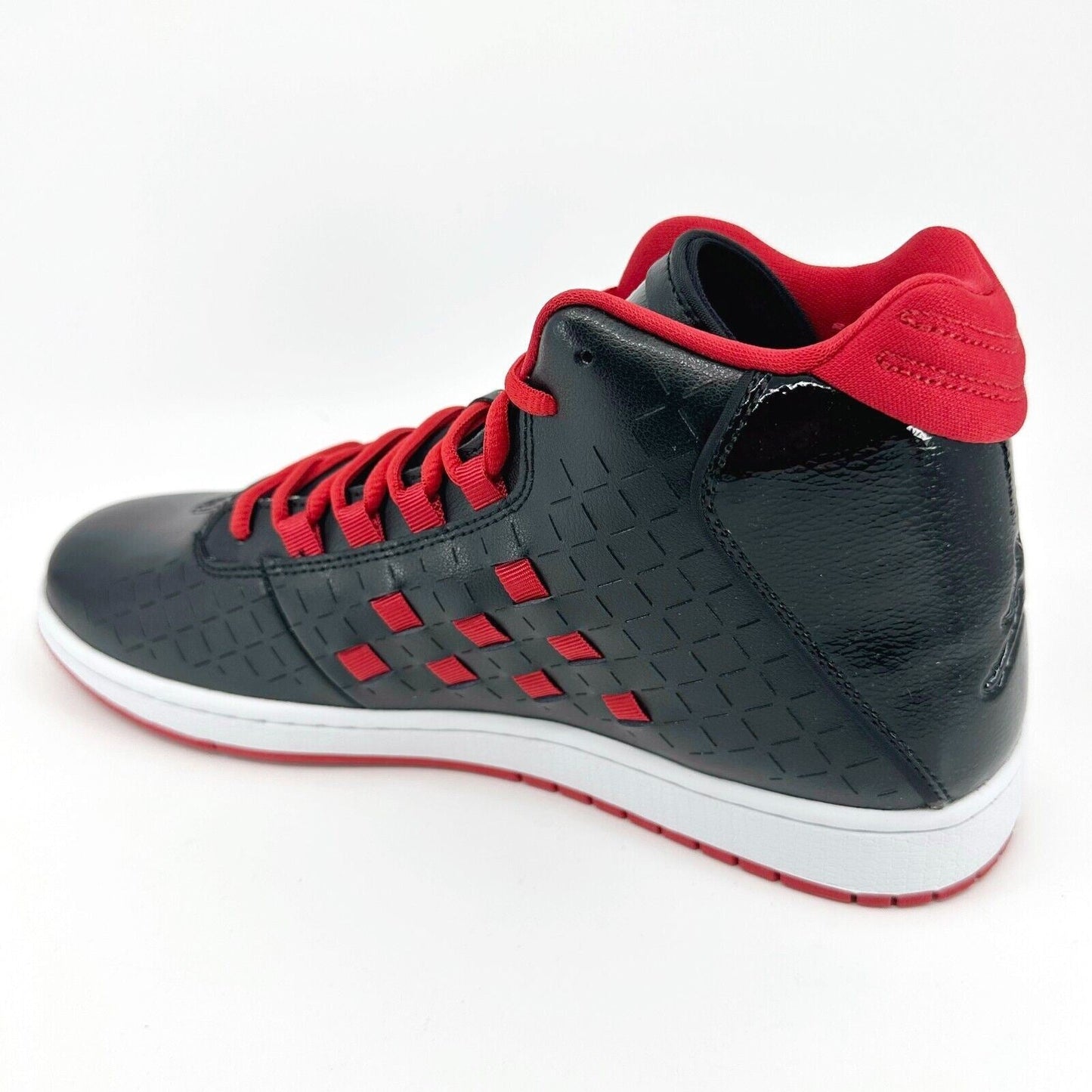 Jordan Illusion Black University Red White Mens Size 9.5 Sneakers 705141 001