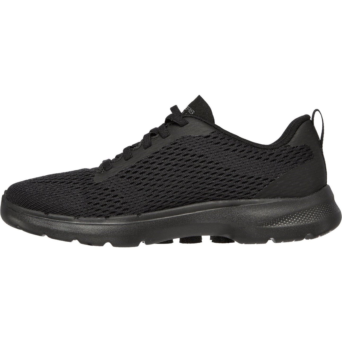 Women's Wide Fit Skechers 124512 Go Walk 6 Bold Vision Trainers