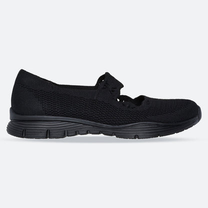 Women's Wide Fit Skechers 159078 Seager Cute N' Coy Shoes