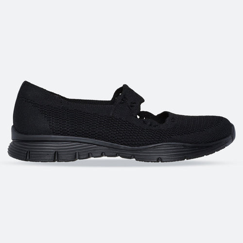 Women's Wide Fit Skechers 159078 Seager Cute N' Coy Shoes