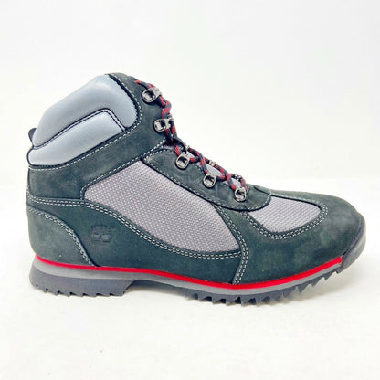 Timberland 2.0 Euro Gray Black Kids Junior Kids Nubuck Hiking Boots 92982