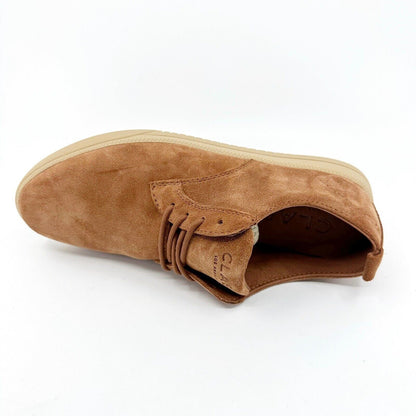 Clae Ellington Blowfish Brown Mens Casual Suede Premium Sneakers