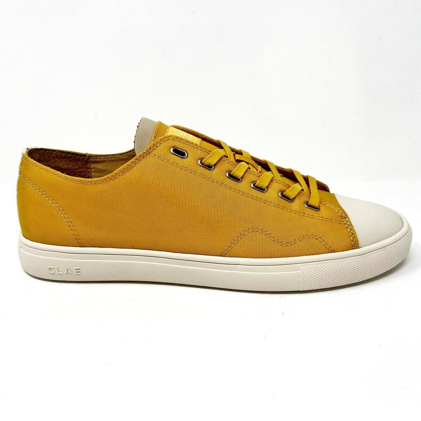 Clae Herbie Textile Ochre Ballistic Nylon Mens Premium Casual Sneakers