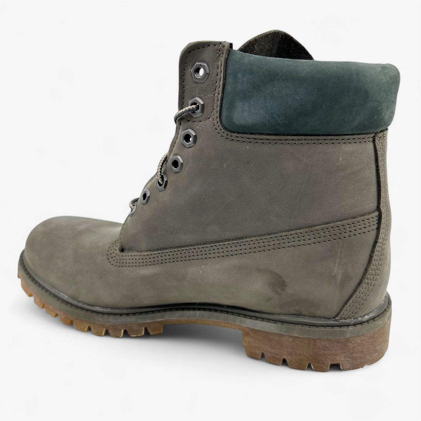 Timberland 6 Inch Premium Gray Mens Boot Waterproof Combat