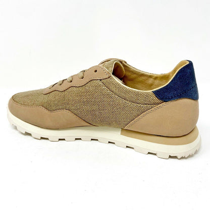 Clae Hoffman Premium Natural Hemp Oyster Tan Mens Premium Casual Sneakers