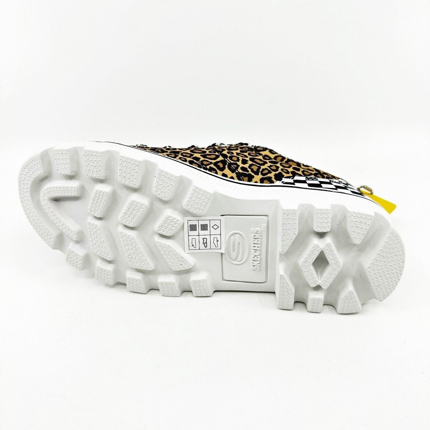 Skechers Roadies Pattern Player Leopard Womens Size 5 Comfort Slip On Shoes