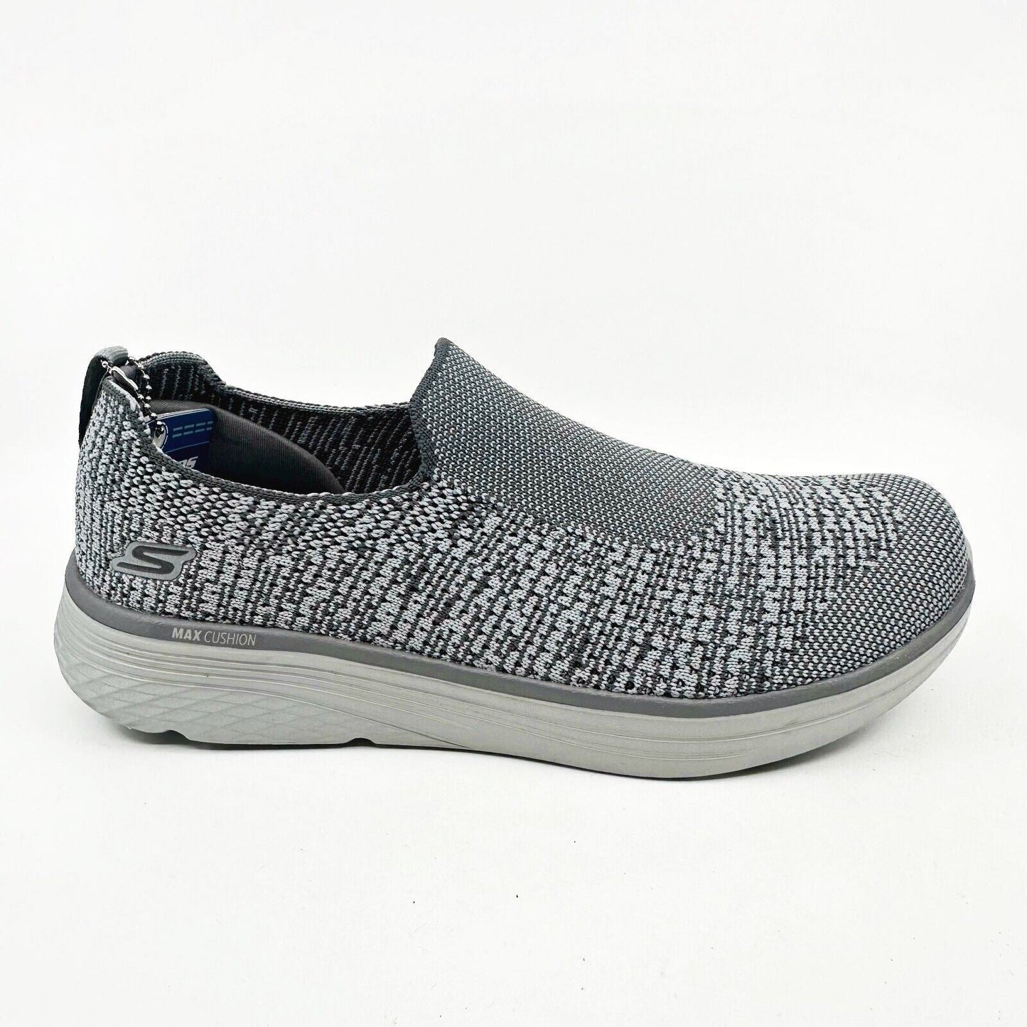 Skechers Max Cushioning Lite Gray Womens Size 8.5 Slip On Shoes