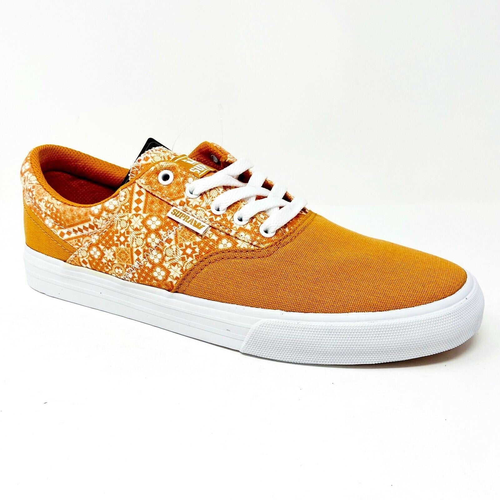 Supra Cobalt Desert Print Orange White Mens Skateboard Shoe Sneakers 05663 219