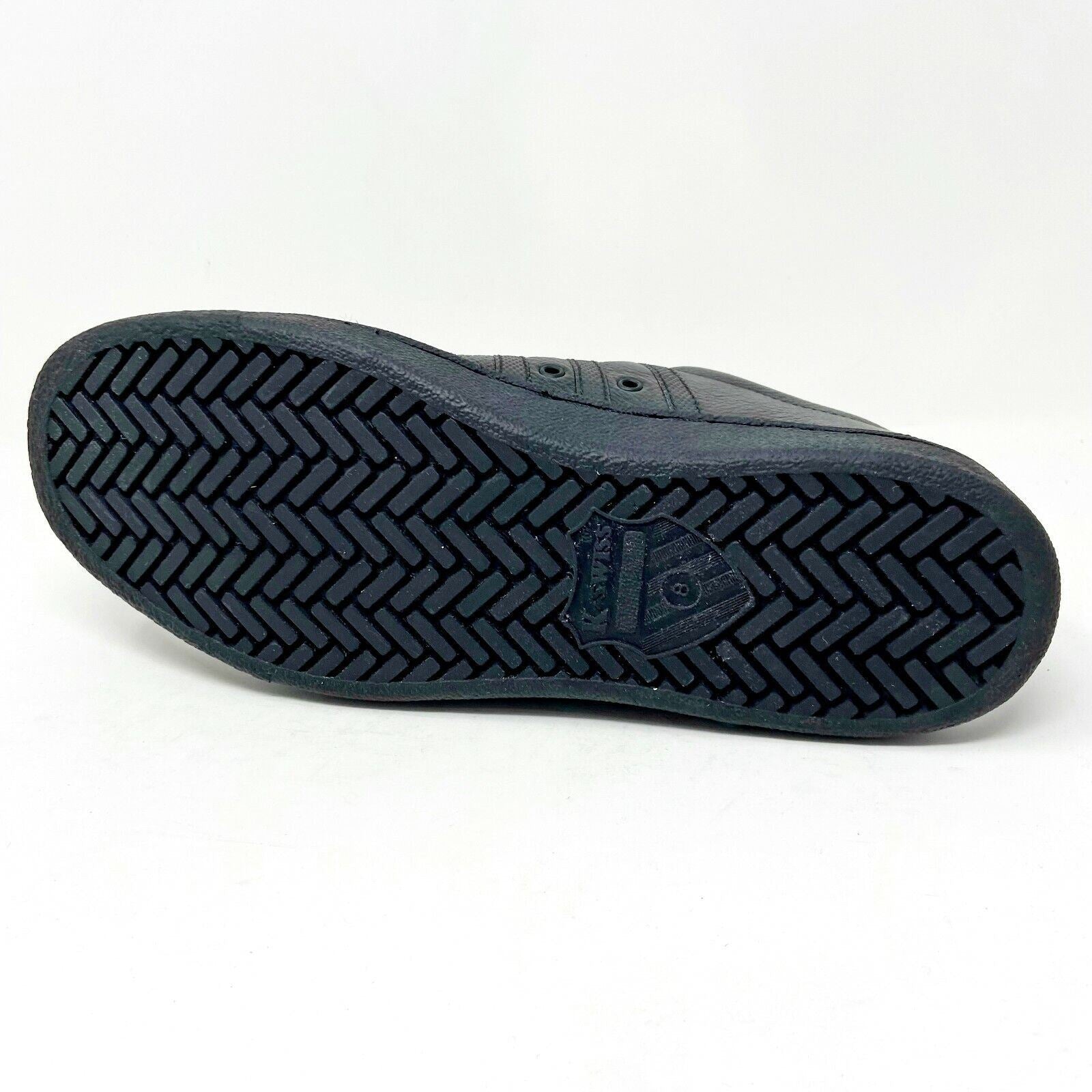K-Swiss Classic 66 Triple Black Mens Casual Sneakers 06380 001