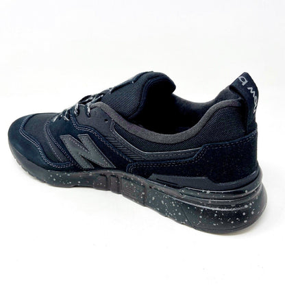 New Balance 997 Cordura Triple Black Mens Running Shoes Sneakers CM997HCY