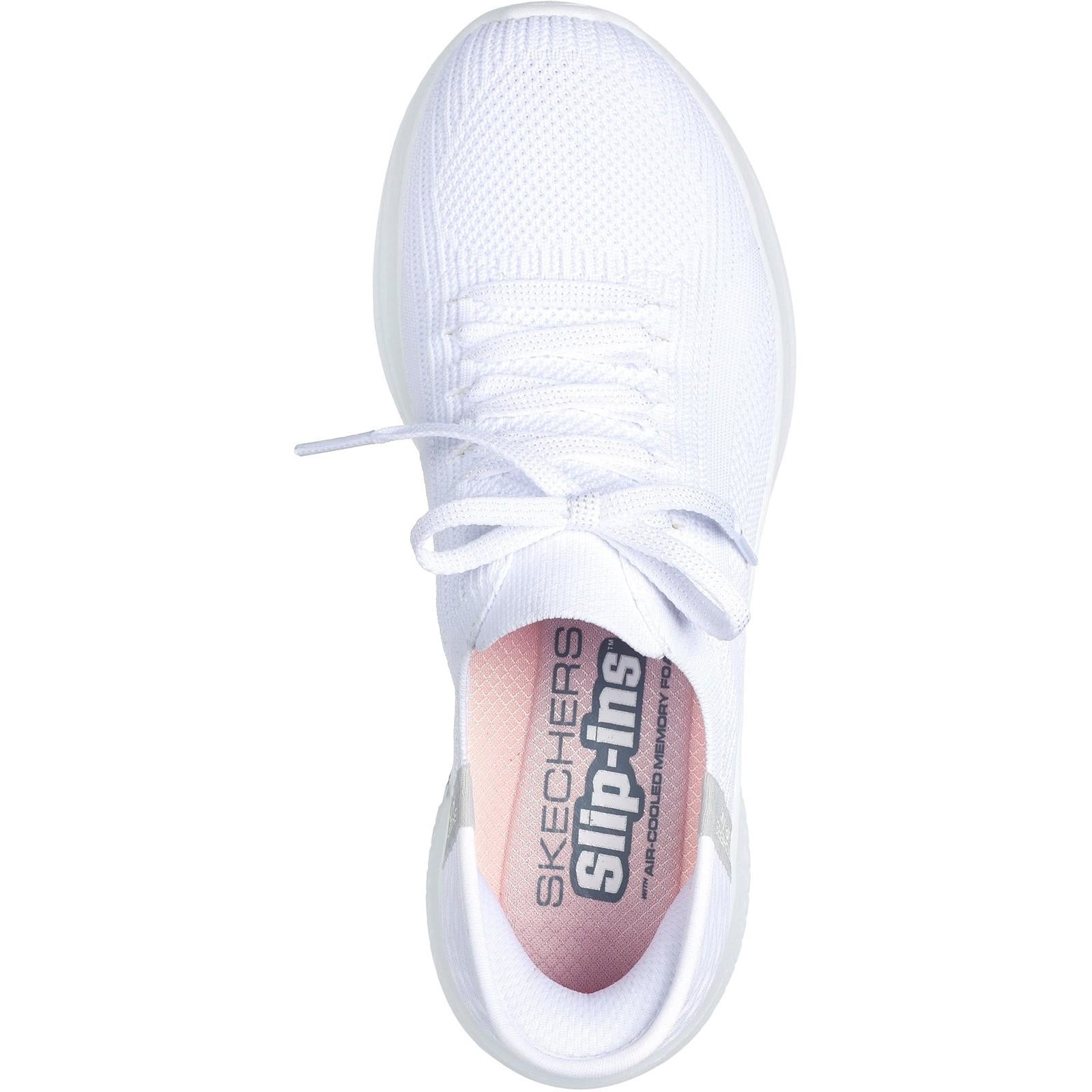 Women's Wide Fit Skechers Slip-ins 149710 Ultra Flex 3.0 Brilliant Trainer
