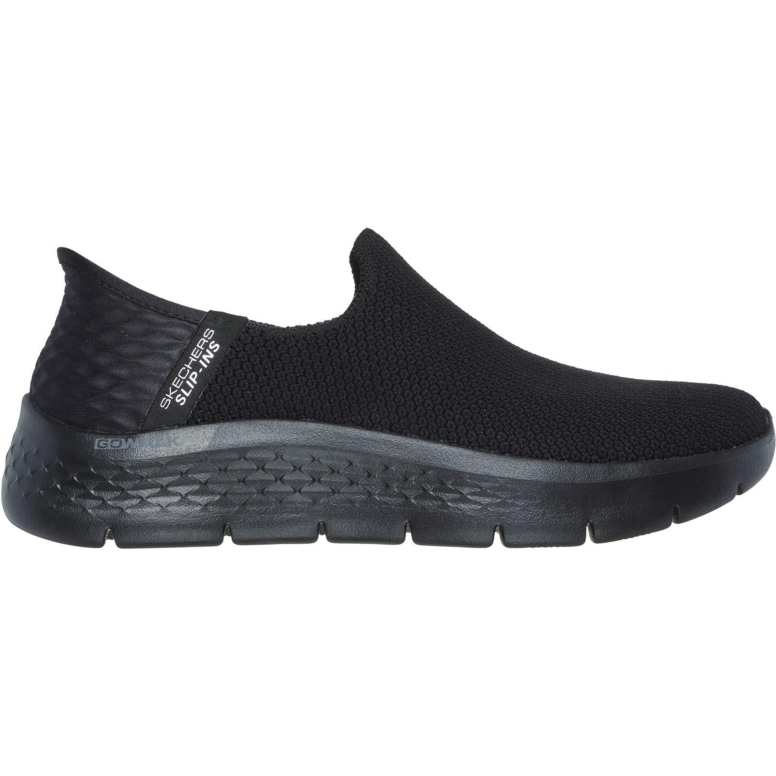Women's Wide Fit Skechers Slip-ins 124820 Go Walk Flex Sunset Trainers