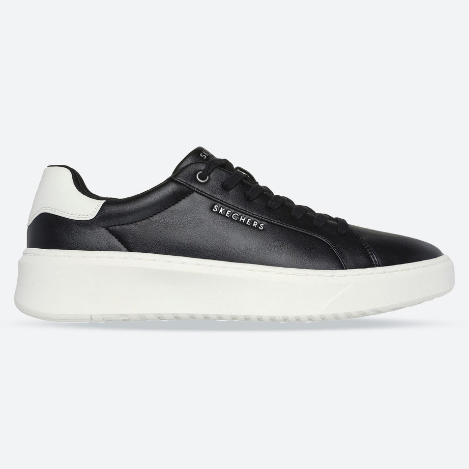 Women's Wide Fit Skechers 183175 Court Break Suit Sneakers