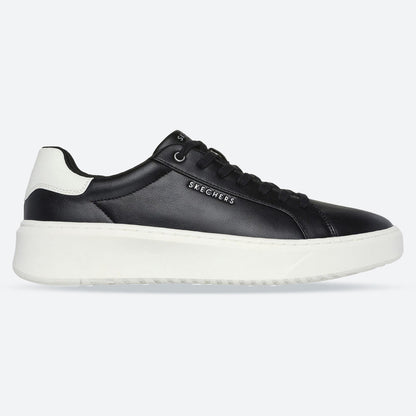 Women's Wide Fit Skechers 183175 Court Break Suit Sneakers