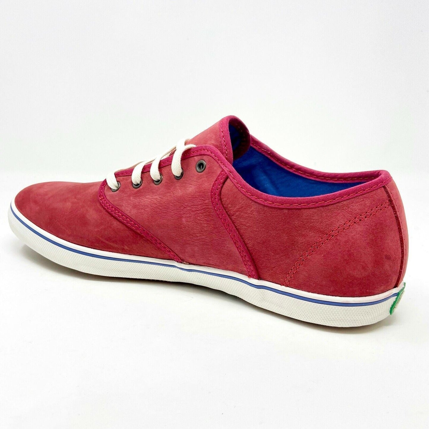 PF Flyers Exeter Burgundy White Mens Retro Casual Sneakers PM12OB1E