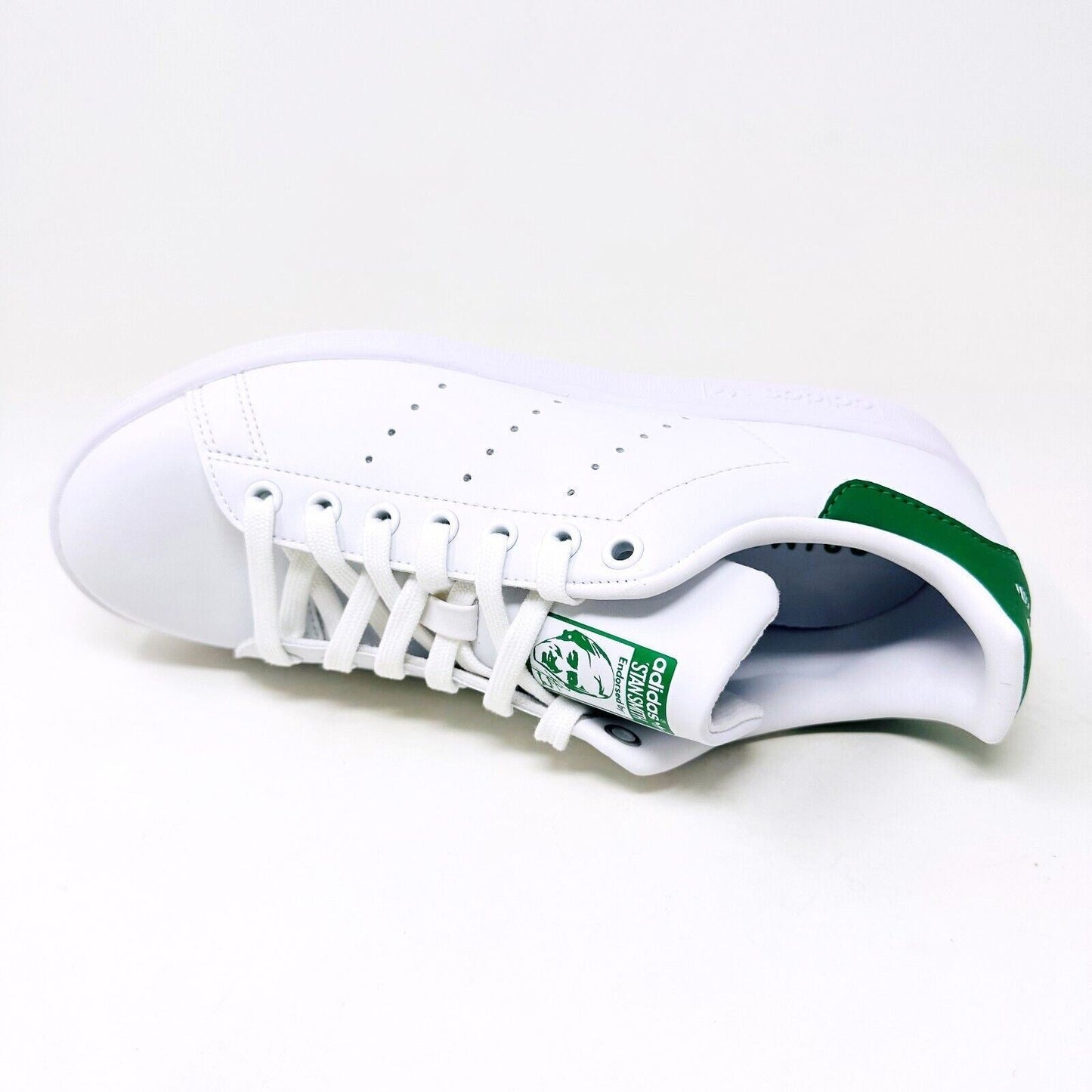Adidas Originals Stan Smith White Green Womens Primegreen Sneakers Q47226