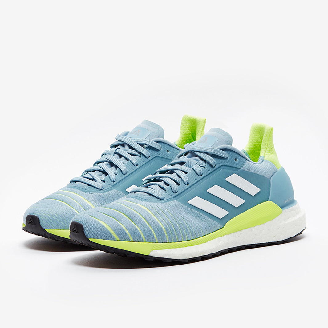 adidas Womens Solar Glide  - ash grey/ftwr white/hi