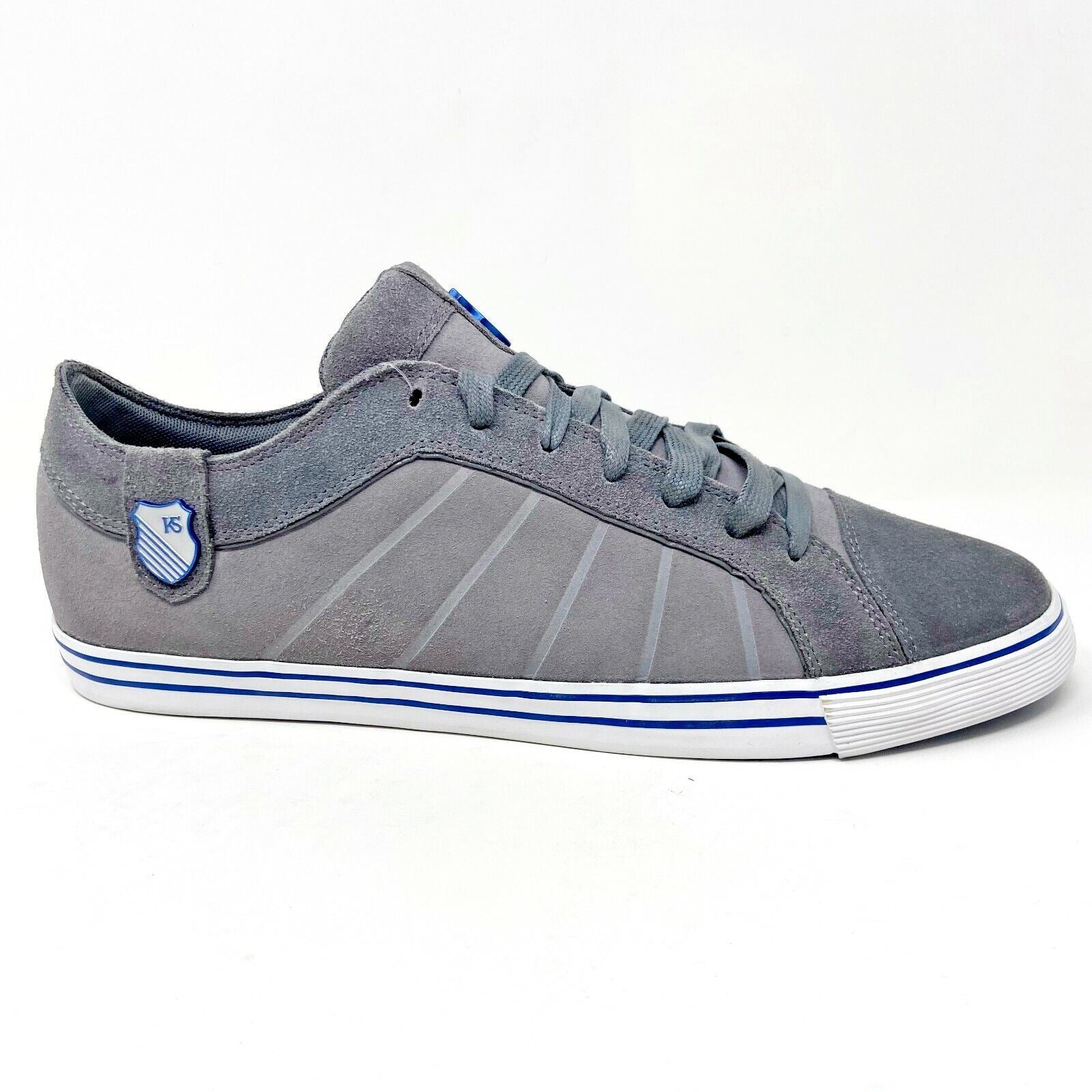 K Swiss HWD VNZ Charcoal Stingray Classic Blue Mens Size 13 Sneakers 02685 082