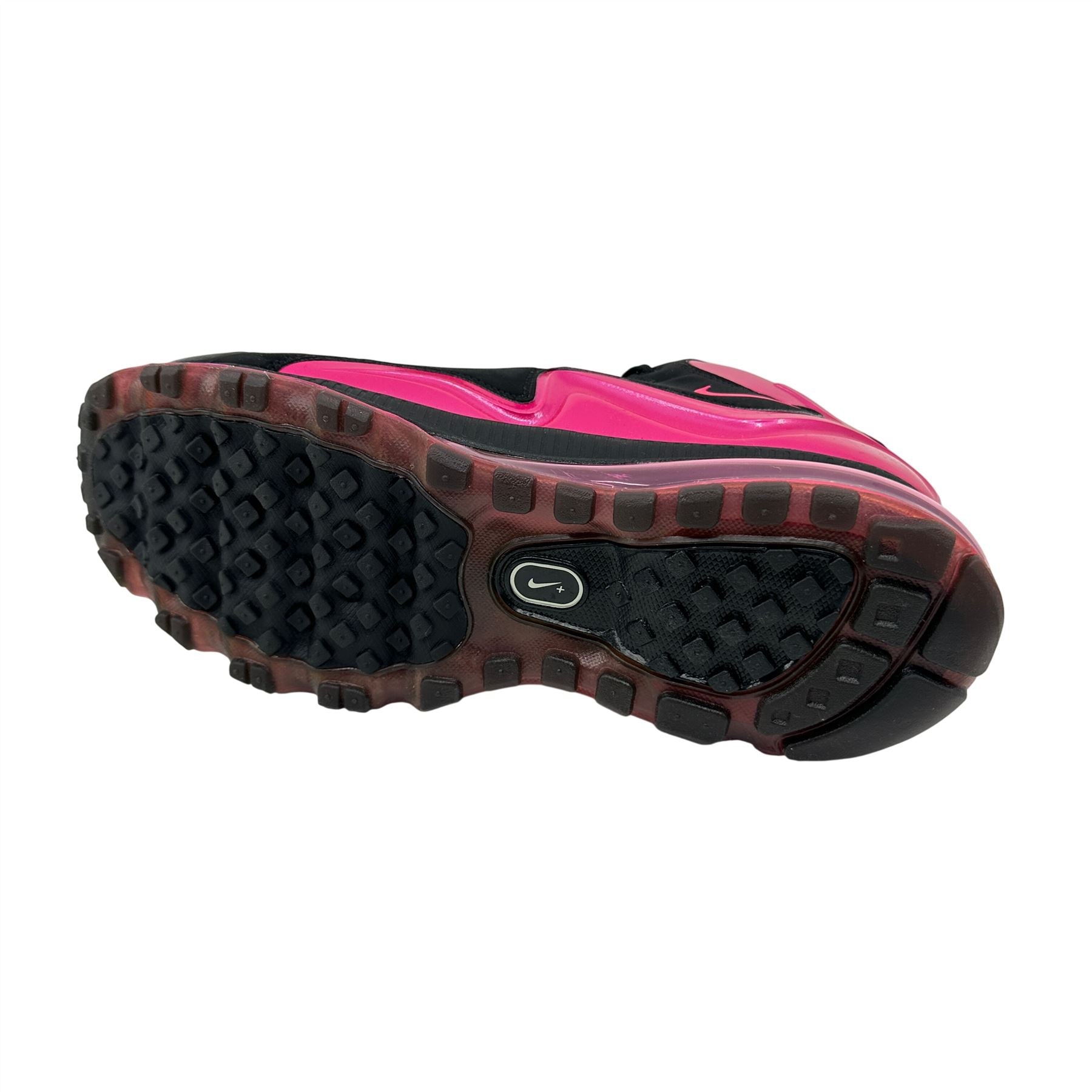 Nike Air Max Flyposite Vivid Pink Black Navy Mens Athletic Sneaker