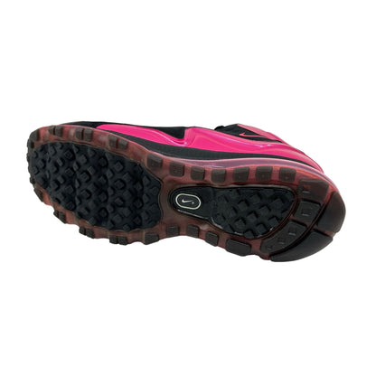 Nike Air Max Flyposite Vivid Pink Black Navy Mens Athletic Sneaker